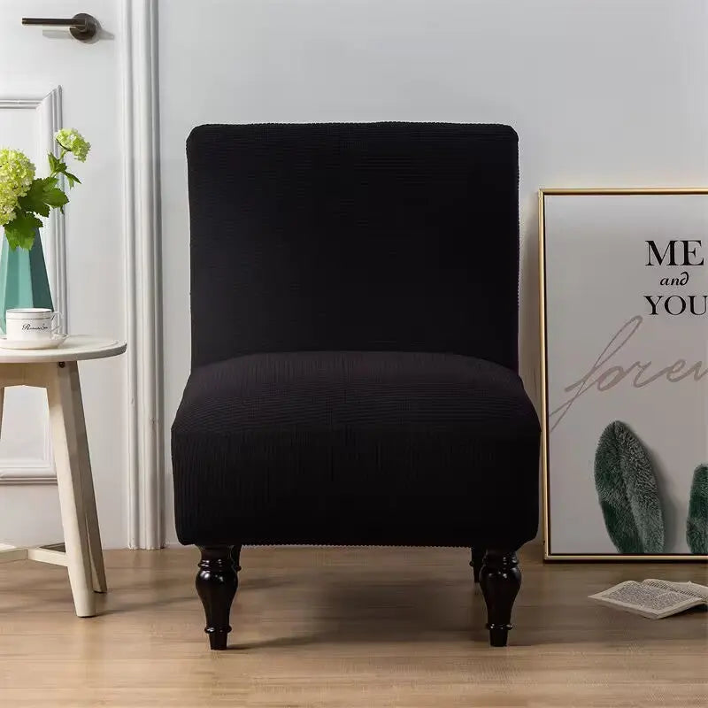 Armchair Covers Non-Slip Nordic LUMIÈRE Black-Average Size