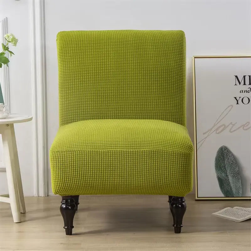 Armchair Covers Non-Slip Nordic LUMIÈRE Emerald Green Yellow-Average Size