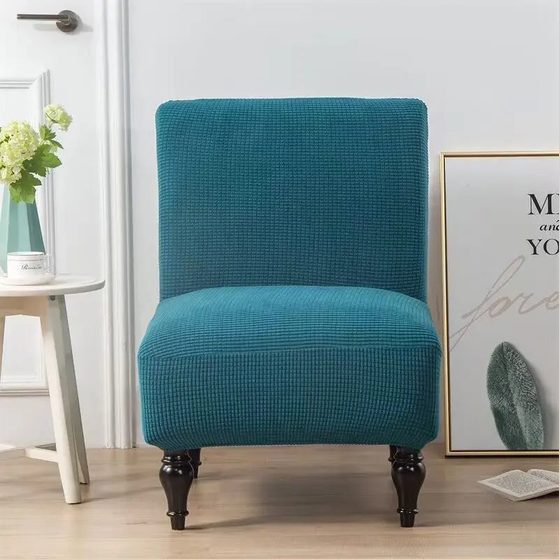 Armchair Covers Non-Slip Nordic LUMIÈRE Sapphire Blue-Average Size