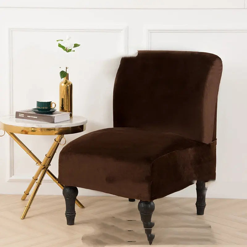 Armchair Covers Velvet Cozy LUNELLE Coffee-Fat Chair Cover L