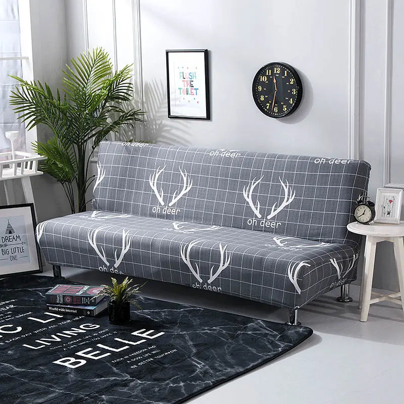Armrest And Cushion Covers Stretch Armless LUNETTE Colour 12