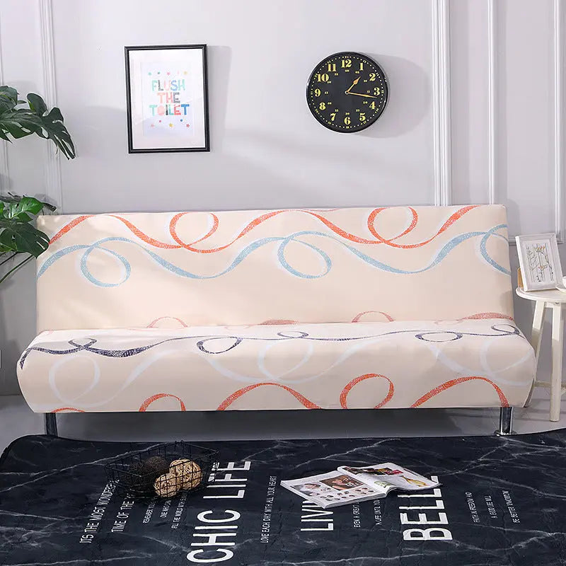 Armrest And Cushion Covers Stretch Armless LUNETTE Colour 14