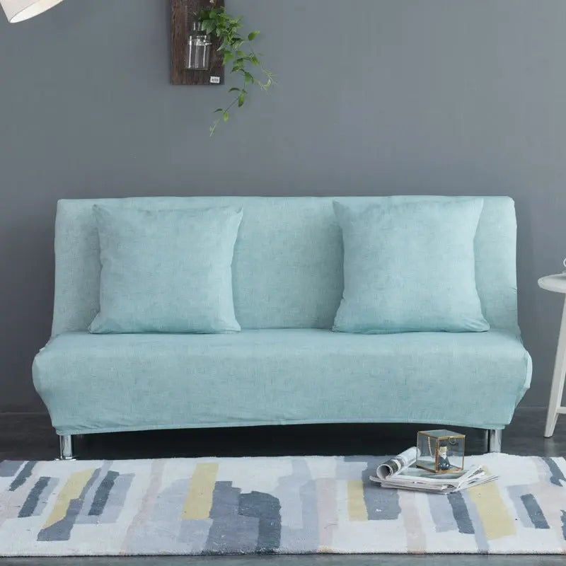 Armrest Covers Linen Pet-Friendly ELOISEA Blue-195 to 225cm