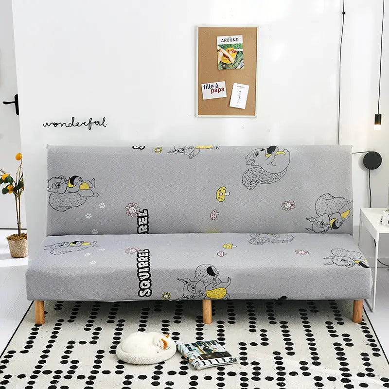 Armrest Covers Polyester Washable LUMIELLE Little Squirrels-160to190cm