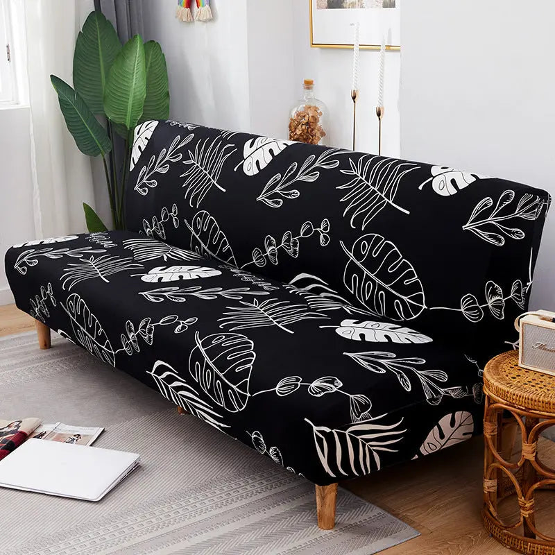 Armrest Covers Stretchable Polyester Nuvette Leaf-160to190