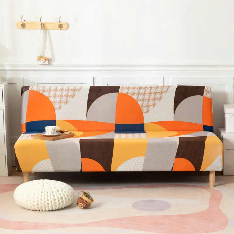 Armrest & Cushion Covers Nordic Milk Silk Luvéne Color puzzle-Small