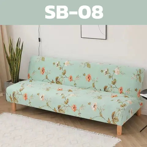 Armrest & Cushion Covers Stretch Floral Lioraine 08-L