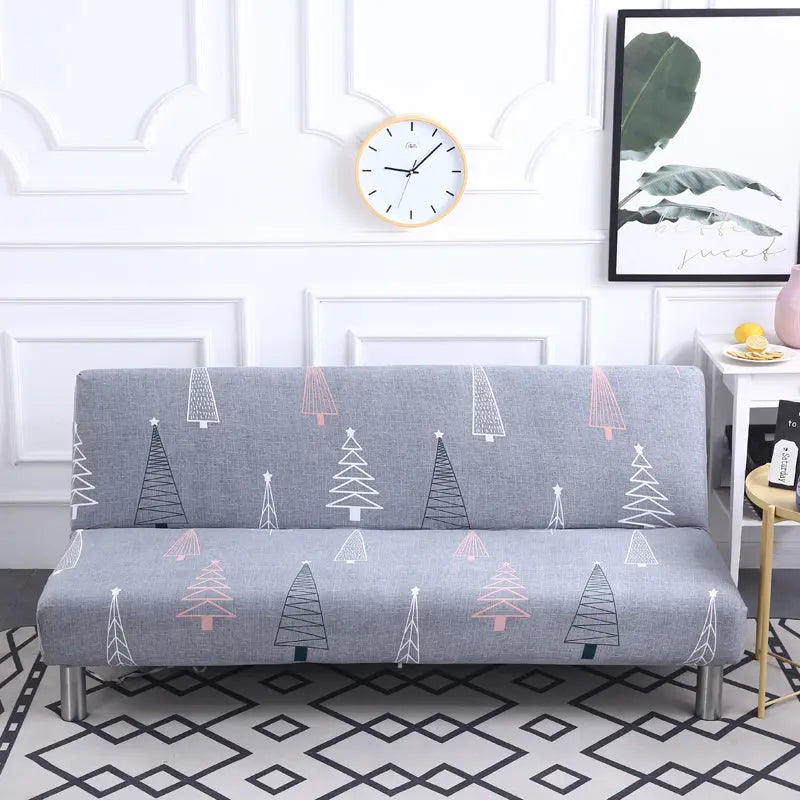 Armrest & Cushion Covers Stretch Sofa-Bed Eloise World flower-190x 230cm