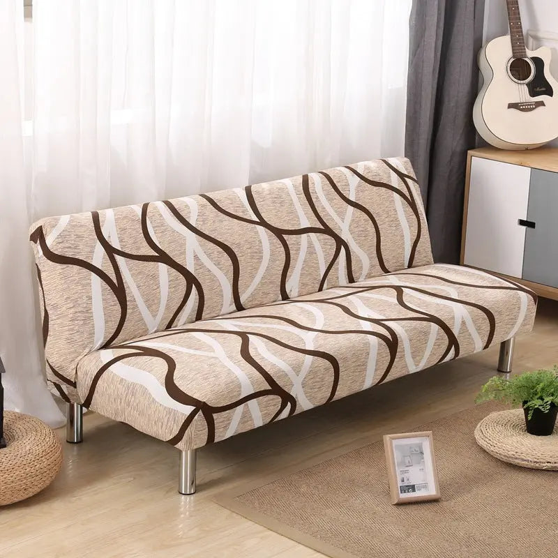 Armrest & Cushion Covers Stretchable Modern LUNETTE Extra Life-Medium