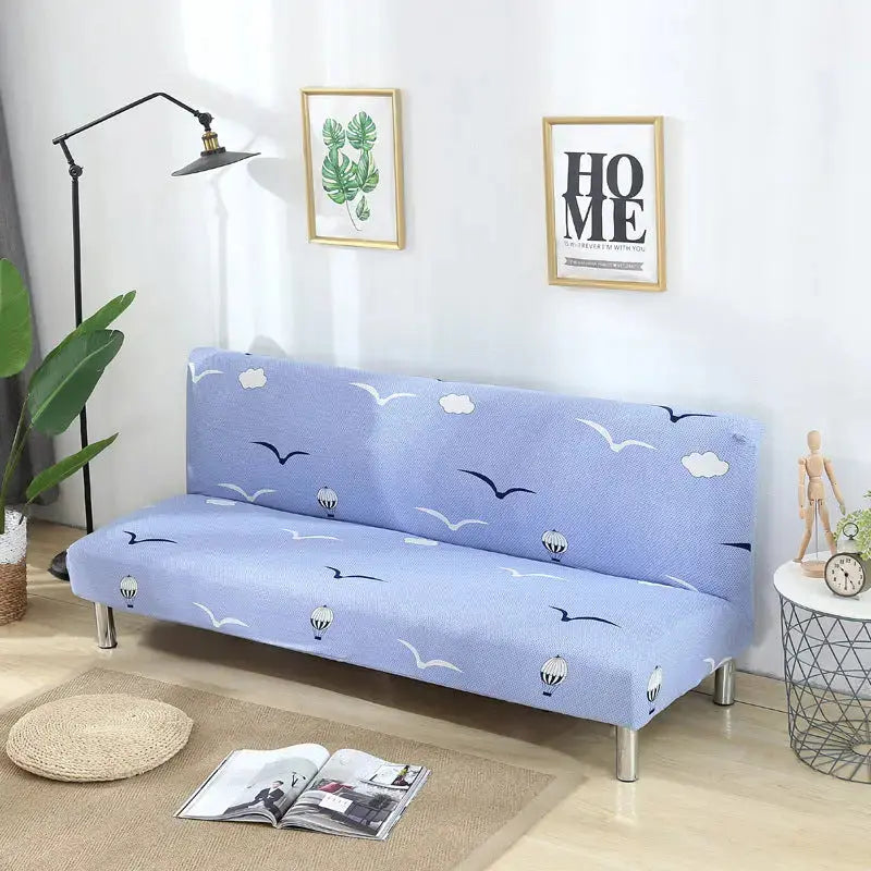 Armrest & Cushion Covers Stretchable Modern LUNETTE Seagull-Small Size