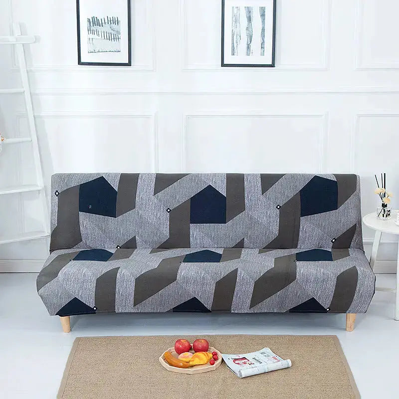 Armrest & Cushion Covers Stretchable Modern LUNETTE Time Call-Medium