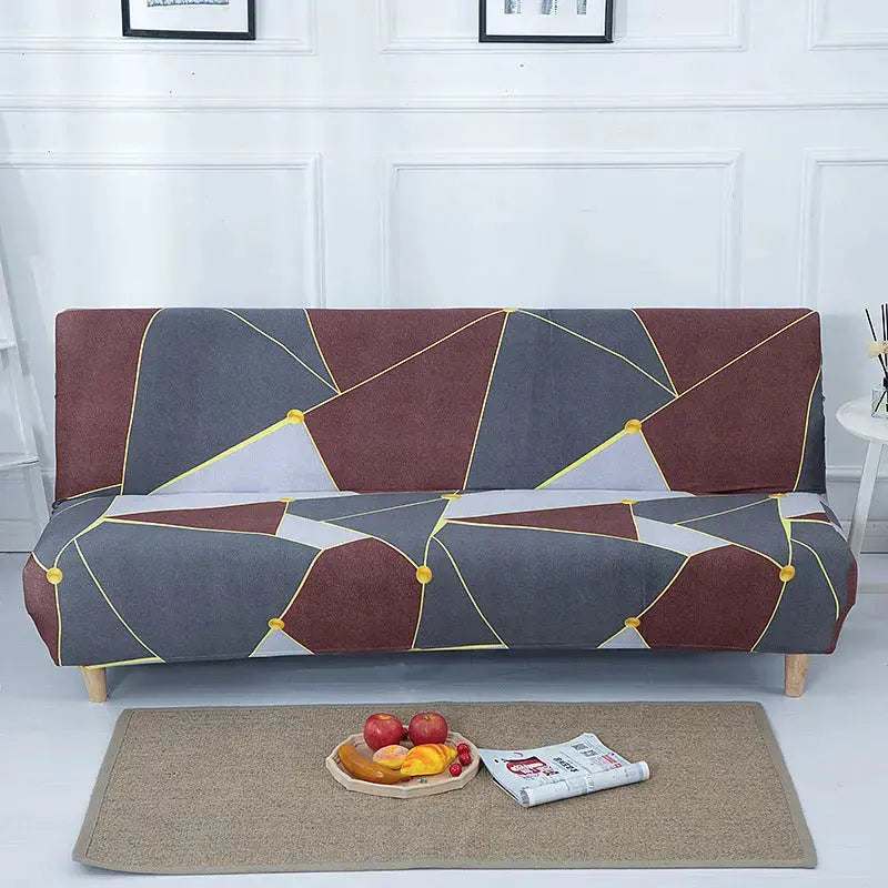 Armrest & Cushion Covers Stretchable Polyester LUMIELLE Rubik's Cube World-Large Size