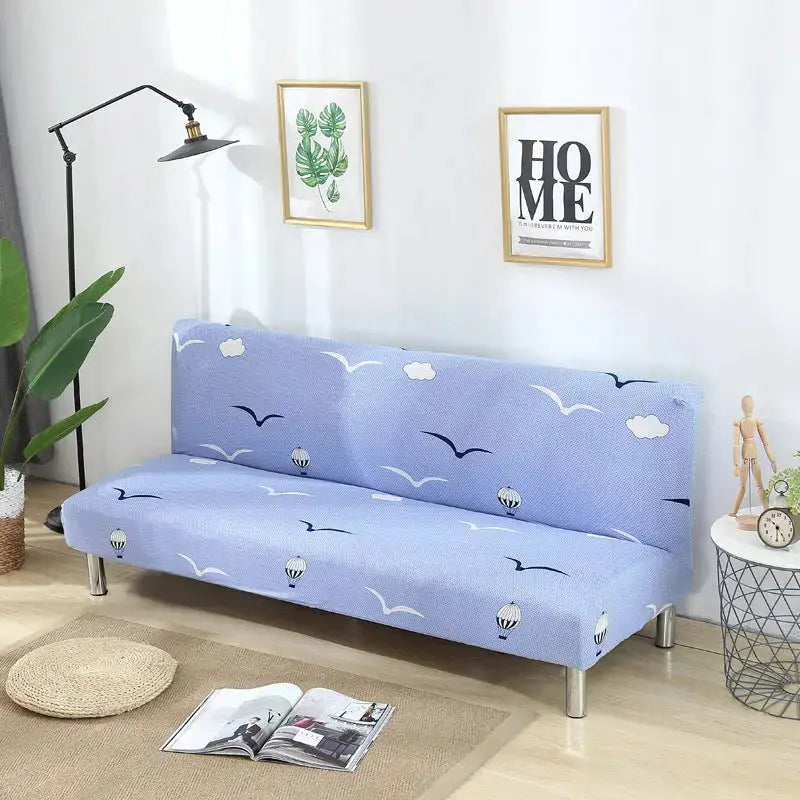 Armrest & Cushion Covers Stretchable Polyester LUMIELLE Seagull-Small