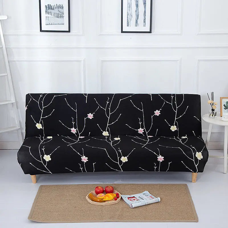 Armrest & Cushion Covers Stretchable Polyester LUMIELLE Wintersweet-Large Size