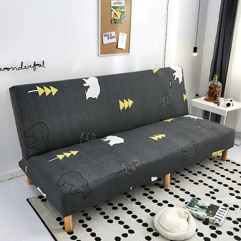 Armrest & Cushion Covers Stretchable Sereine Nordic Bear-160to190