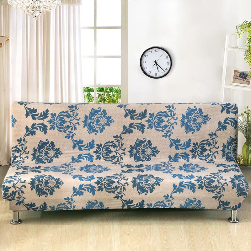 Armrest & Cushion Covers Stretchable Sofabed AURÉLIA Style 1-M