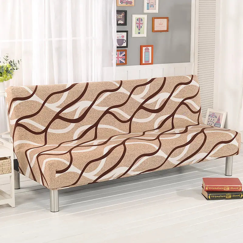Armrest & Cushion Covers Stretchable Sofabed AURÉLIA Style 12-M