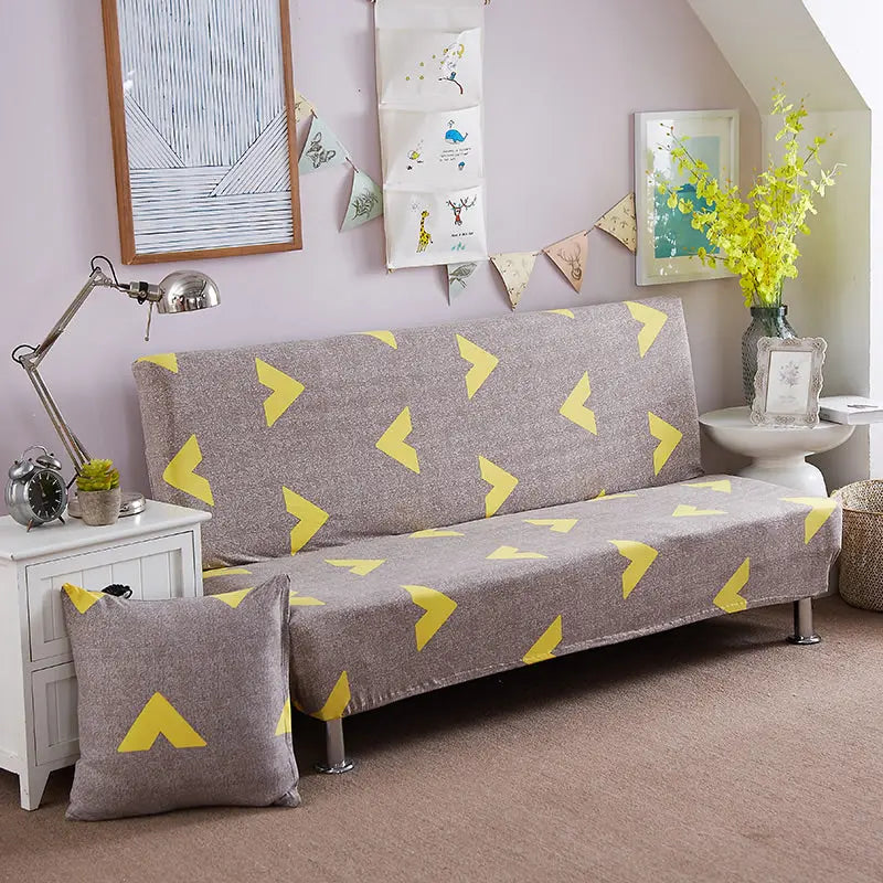 Armrest & Cushion Covers Stretchable Sofabed AURÉLIA Style 4-M