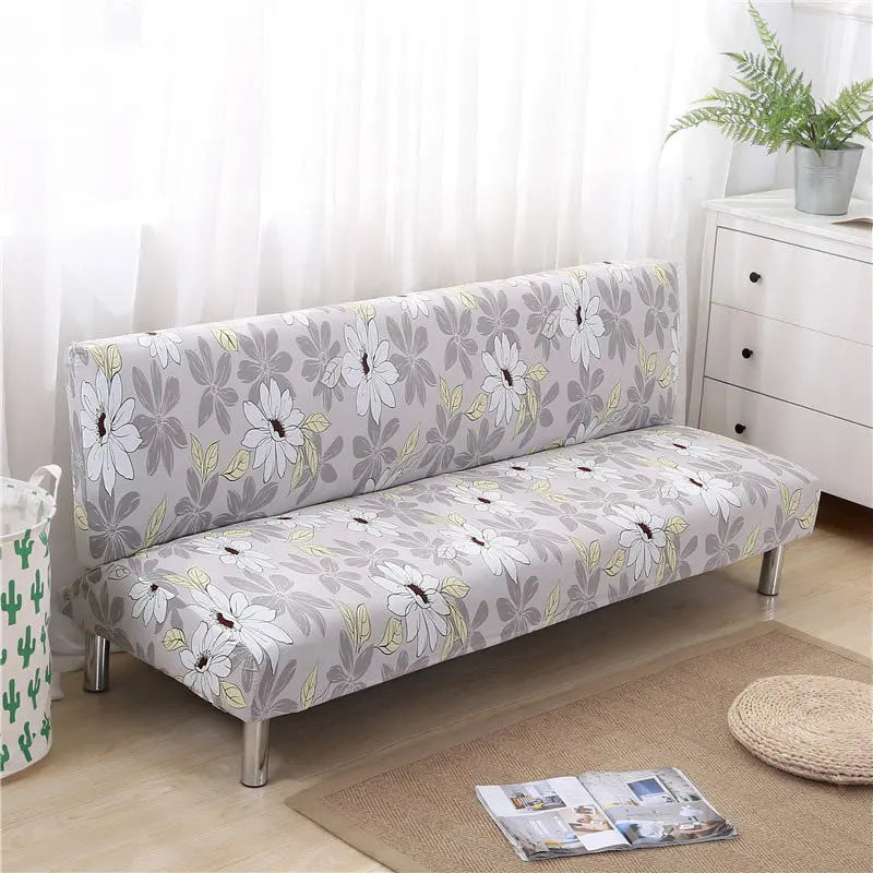 Armrest & Cushion Covers Stretchable Sofabed AURÉLIA Style 6-M