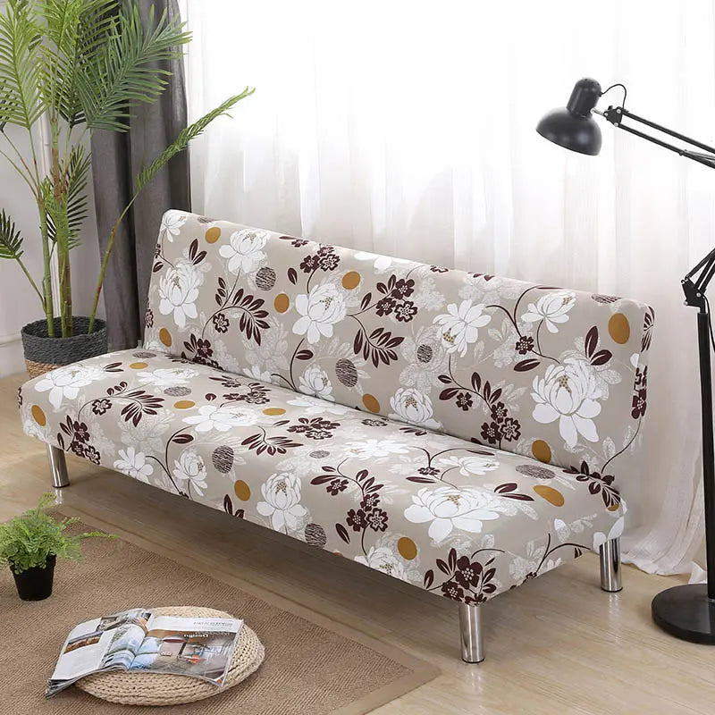 Armrest & Cushion Covers Stretchable Sofabed AURÉLIA Style 7-M