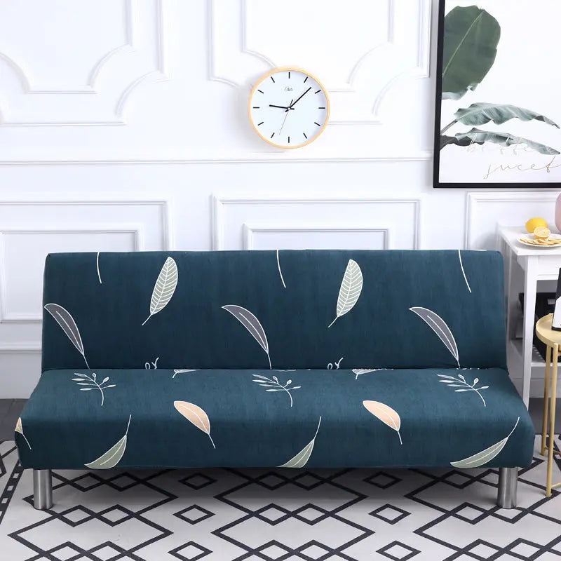 Armrest & Cushion Covers Stretchable Sofabed LUMINE Autumn maple-150x 185cm