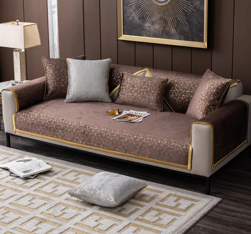 Pet Protection Cover Chenille Cozy LUMIERA Coffee-90X90CM