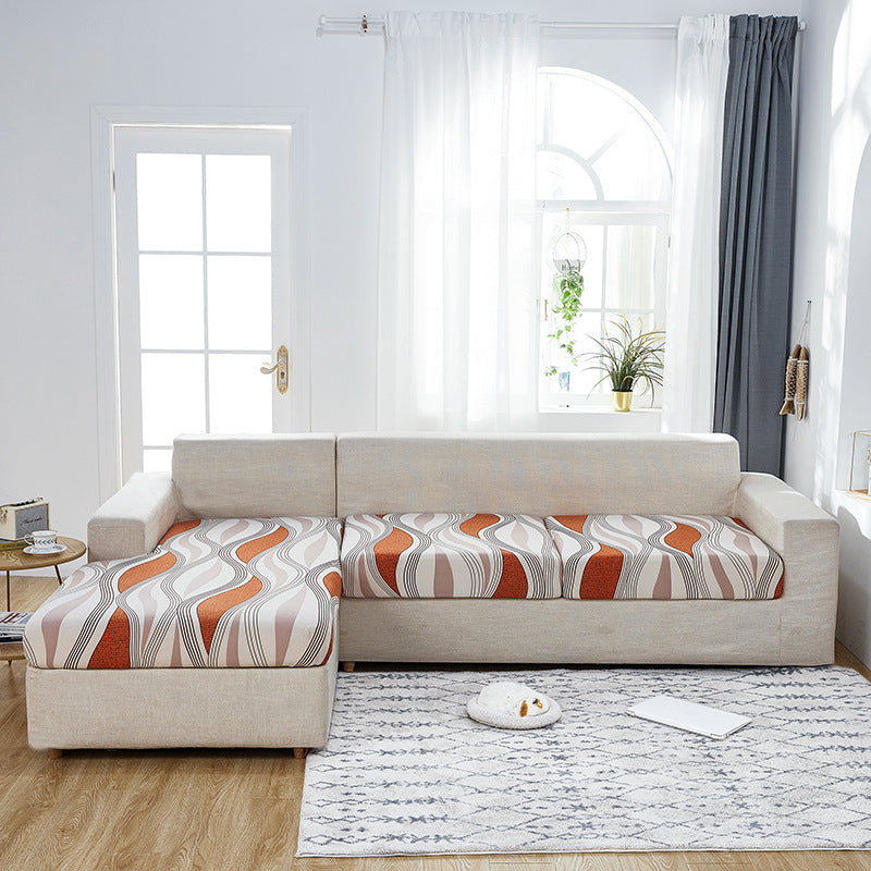 Sectional Sofa Seat Cover Stretch Pet-Friendly CELINE Book Fragrance-Imperial Concubine Style