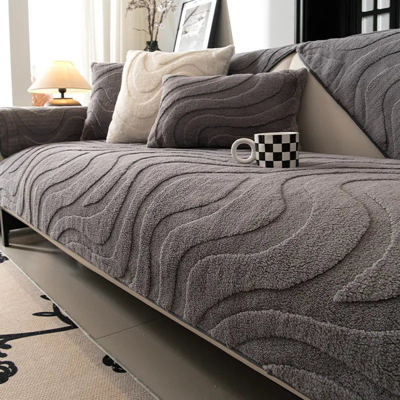 Pet Protection Cover Velvet Cozy Virelle Light Gray-70 x 120cm