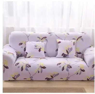 Loveseat Covers Stretch Minimalist LUMIERA Flower 1love-Double and two pillows