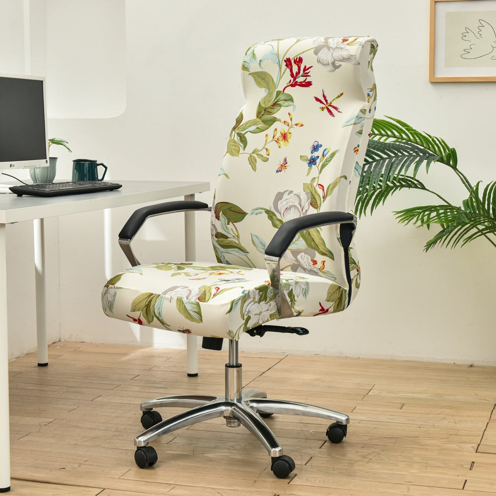 Executive Office Chair Cover Stretchable Solène Spring Leisure-M