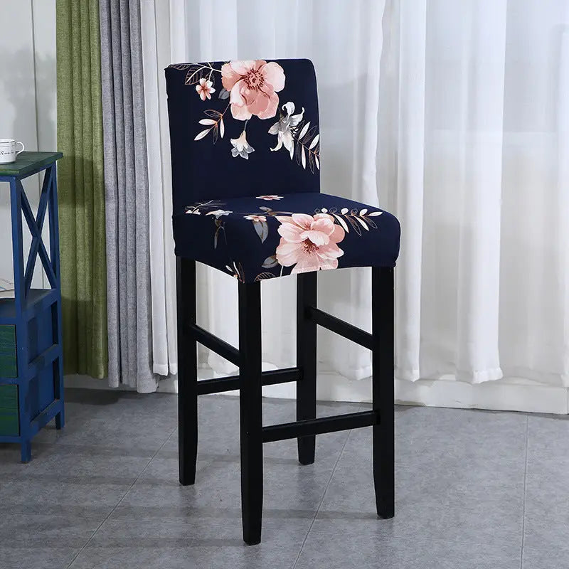 Bar Stool and High Chair Covers Stretchable Anti-Stain LUMIÈRE Fanghua