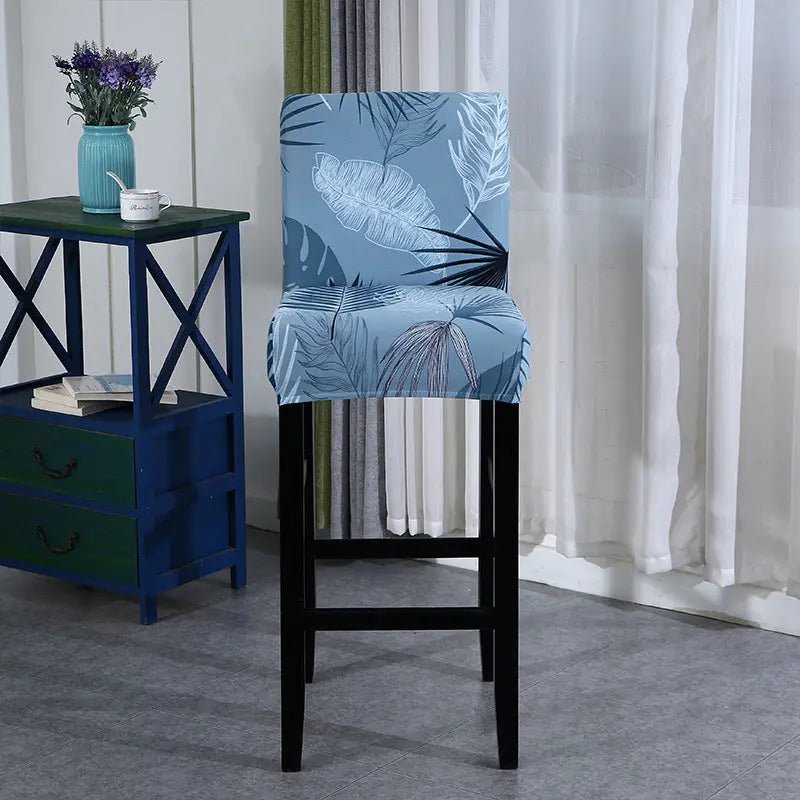 Bar Stool and High Chair Covers Stretchable Anti-Stain LUMIÈRE Pinellia