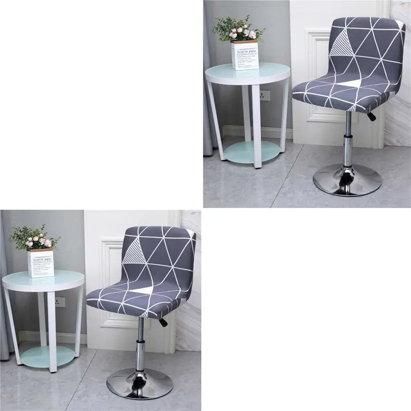 Bar Stool & High Chair Covers Modern Cloth LUMIERE Rhythm-2PCS