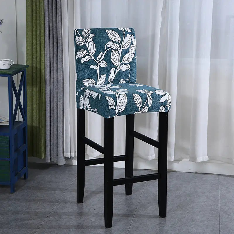 Bar Stool & High Chair Covers Stretch Fit LUMIÈRE Green years