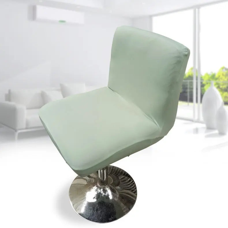 Bar Stool & High Chair Covers Stretch Glossy LUMIÈRE Fruit Green