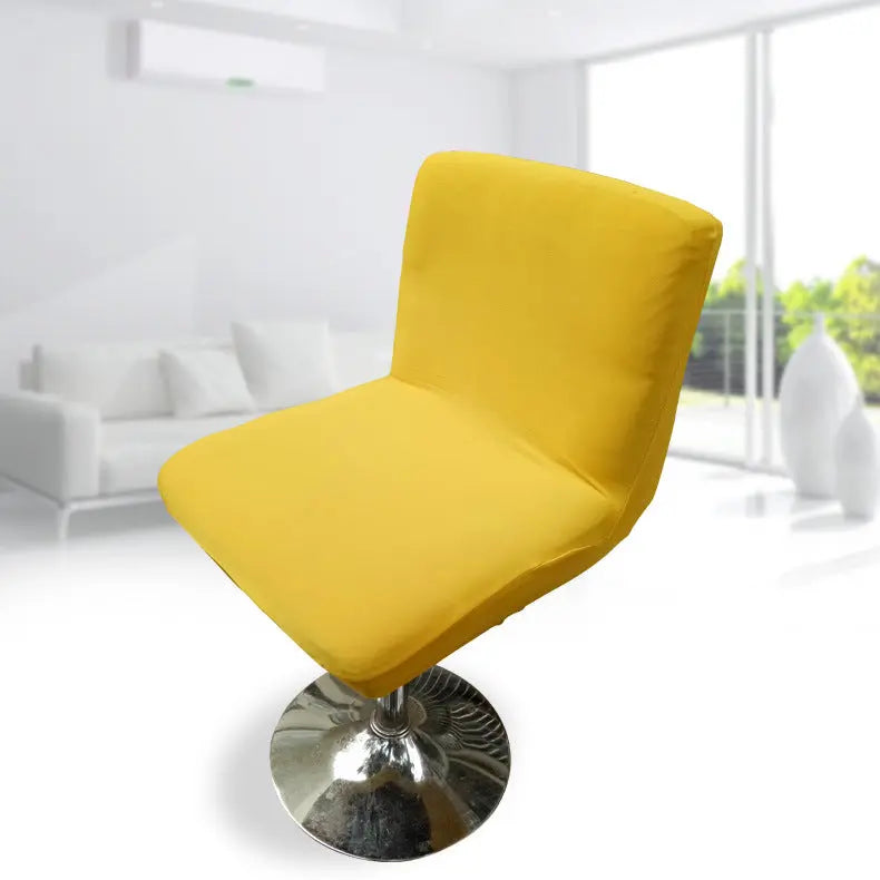Bar Stool & High Chair Covers Stretch Glossy LUMIÈRE Gold