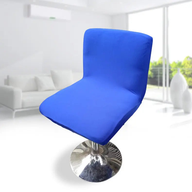 Bar Stool & High Chair Covers Stretch Glossy LUMIÈRE Royal