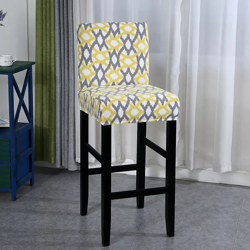 Bar Stool & High Chair Covers Stretchable CleanGuard LUMIÈRE Golden Age FD