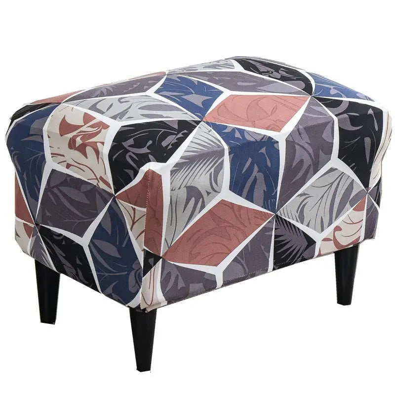 Bench Cover Stretchable Polyester NOEMIE Metrical rhyme