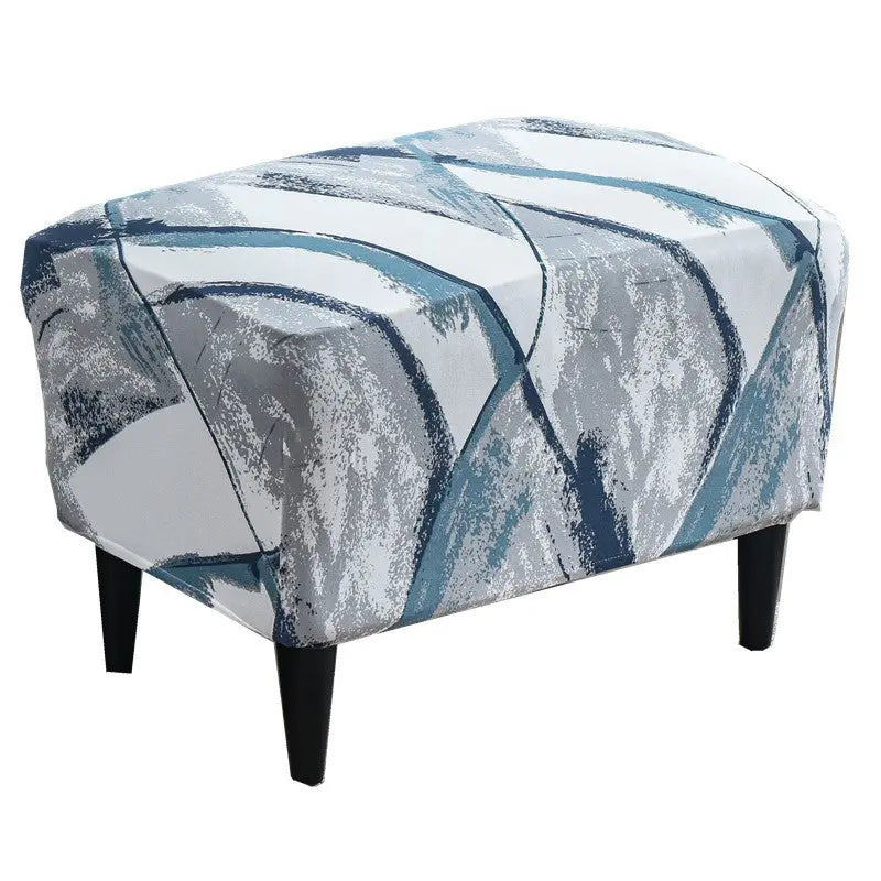Bench Cover Stretchable Polyester NOEMIE Suddenly clouds flow