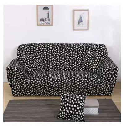 Loveseat Covers Stretch Minimalist LUMIERA Starry sky-Single and two pillows