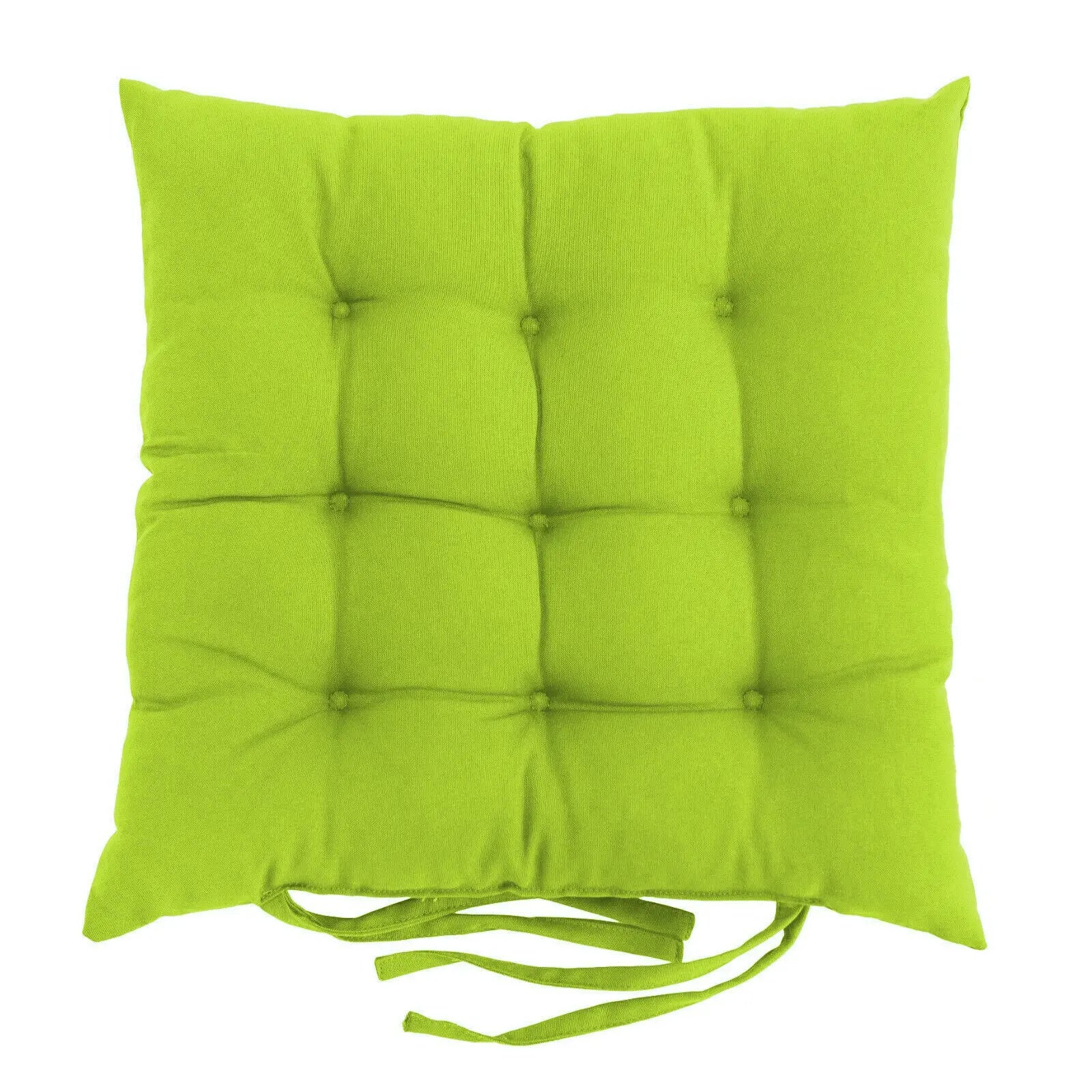 Chair Seat Cushion Covers Padded Cozy LUMINAIR Green-40x40
