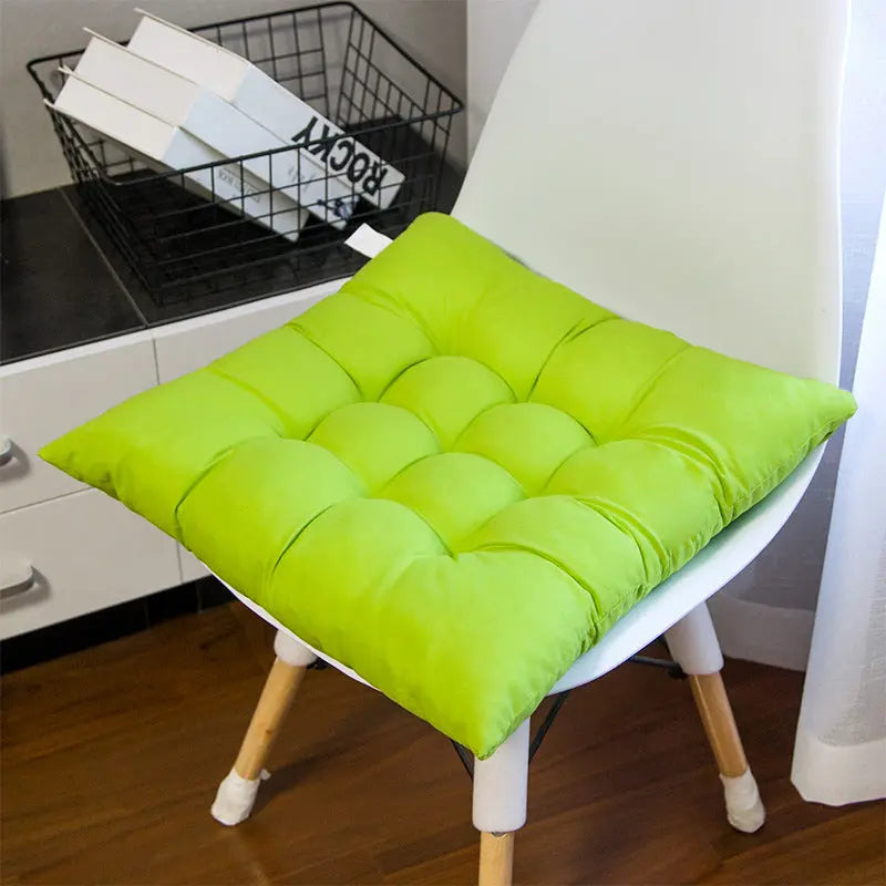 Chair Seat Cushion Covers Padded Cozy LUMINAIR Green-40x40 ordinary