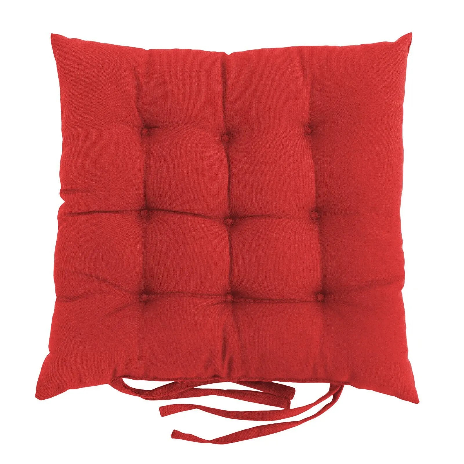 Chair Seat Cushion Covers Padded Cozy LUMINAIR Red-40x40