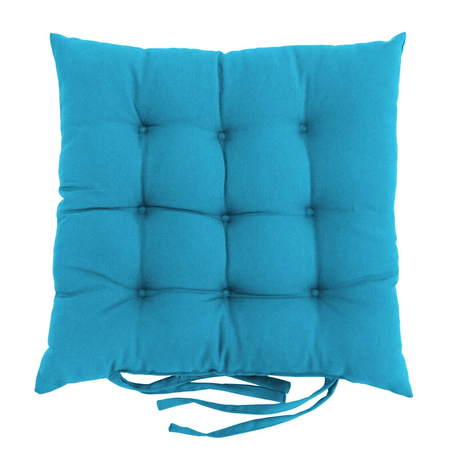 Chair Seat Cushion Covers Padded Cozy LUMINAIR Sky Blue-40x40