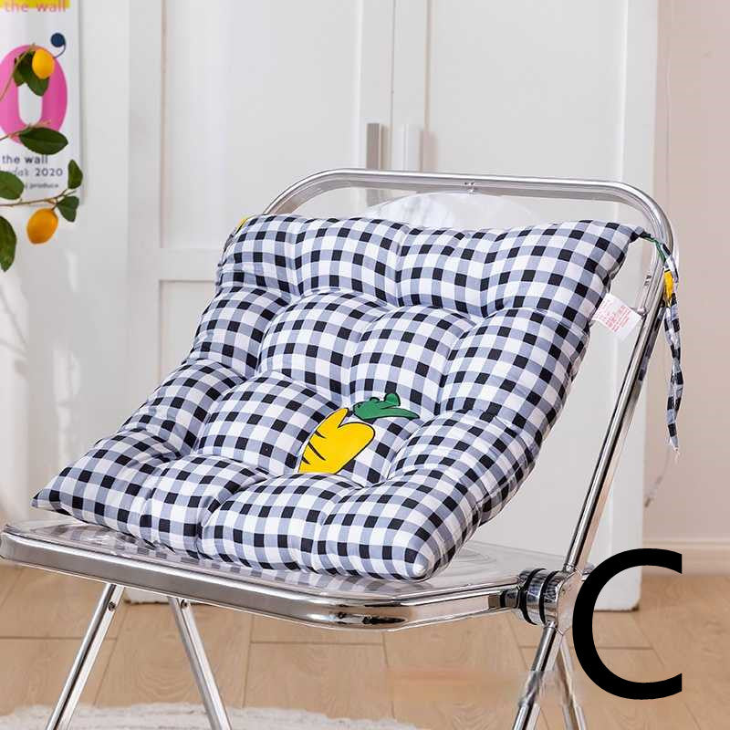 Chair Seat Cushion Covers Printed Cozy LUNEAIR C-40x40cm
