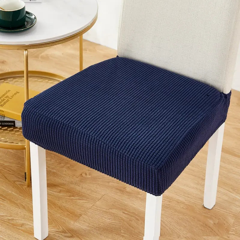 Chair Seat Cushion Covers Stretchable Elastic AMÉLIA Pullulan-Universal Size