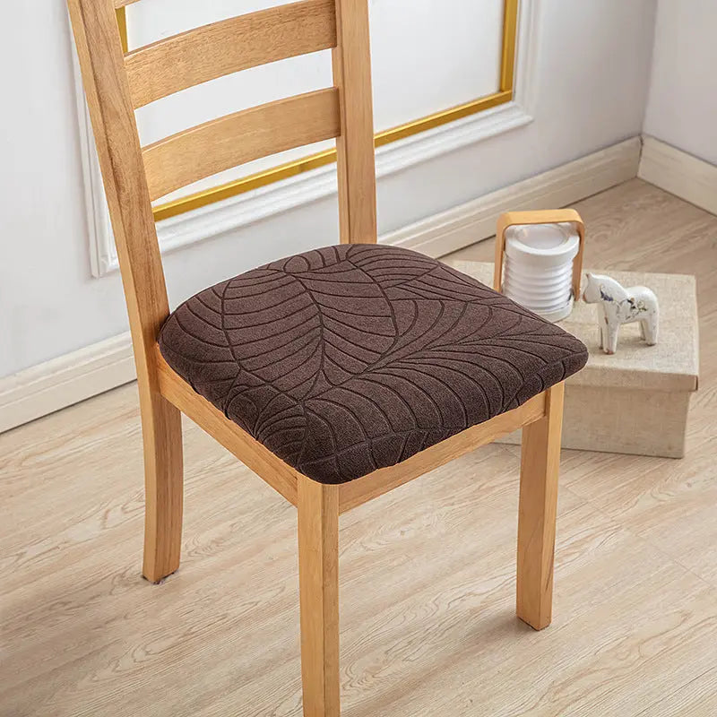 Chair Seat Cushion Covers Waterproof Jacquard LUMIERE Coffee-Chair Surface Less Than 53cm
