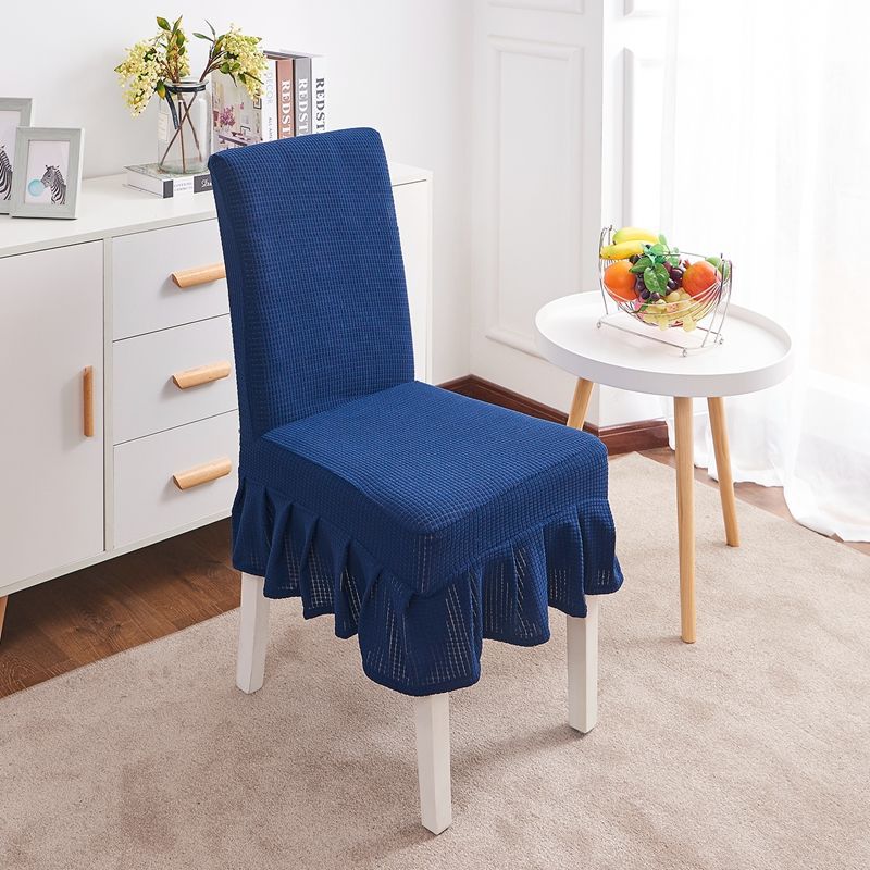 Conference Chair Cover Stretch-Fit CELINE Navy