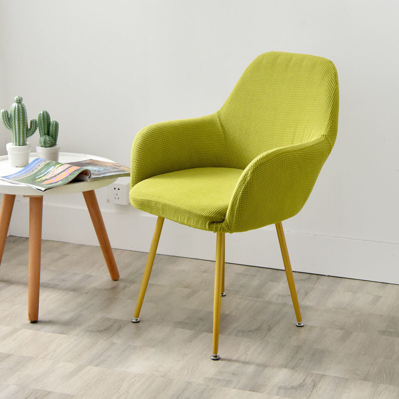 Conference Chair Cover Stretchy Spandex ELOISE Fruit green